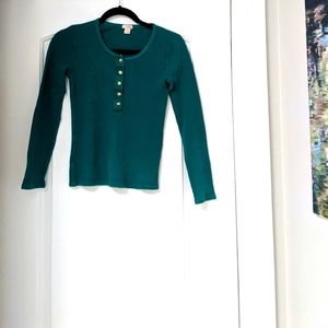 J Crew Long Sleeves Top